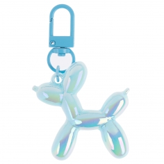 Брелок, Собачка ШДМ, Голубой, Перламутр 