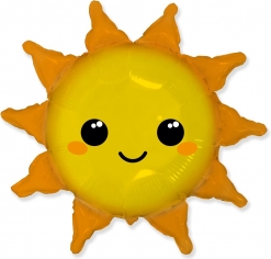 Шар Мини-фигура Солнце (в упаковке)