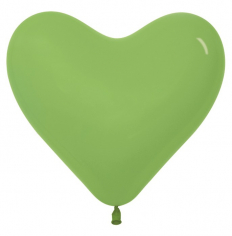 Сердце Светло-зелёный, Пастель / Key Lime